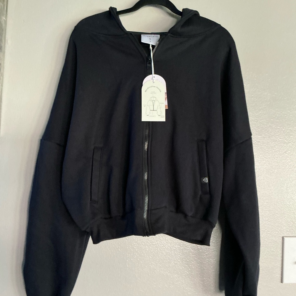 Black Women's Hoodie - Picture 7 of 16